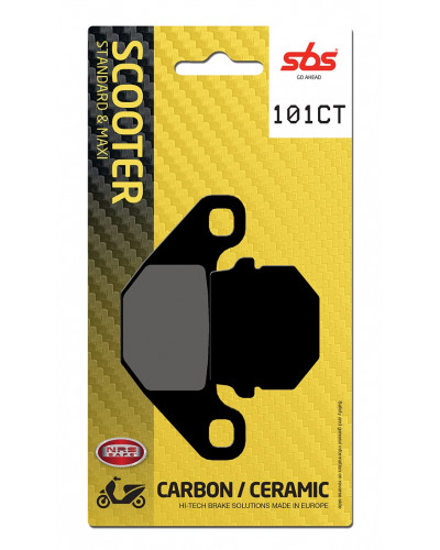 Plaquettes Freins SBS PLAQUETTES SBS 101CT (544)