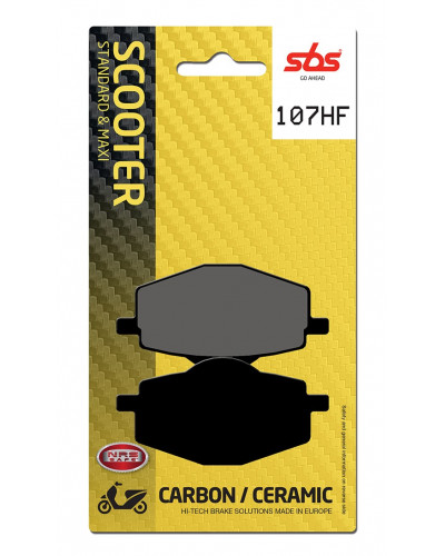 Plaquettes Freins SBS PLAQUETTES SBS 107 (575 HF)