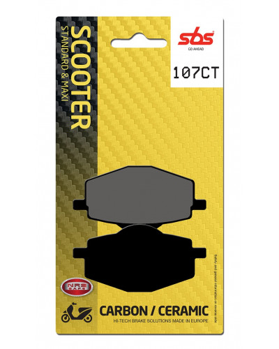 Plaquettes Freins SBS PLAQUETTES SBS 107CT (575)