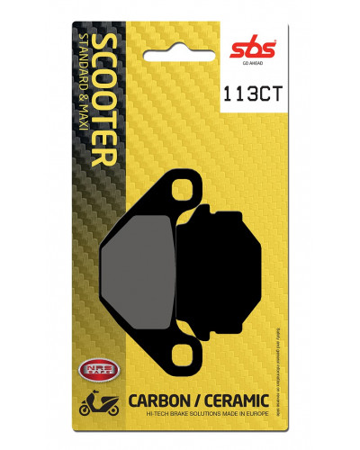 Plaquettes Freins SBS PLAQUETTES SBS 113CT