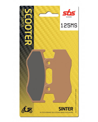 Plaquettes Freins SBS PLAQUETTES SBS 125MS (709)