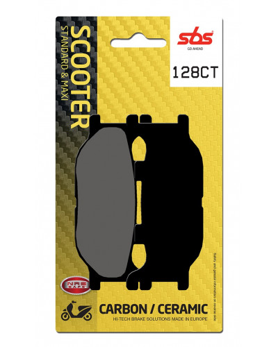 Plaquettes Freins SBS PLAQUETTES SBS 128CT (691)