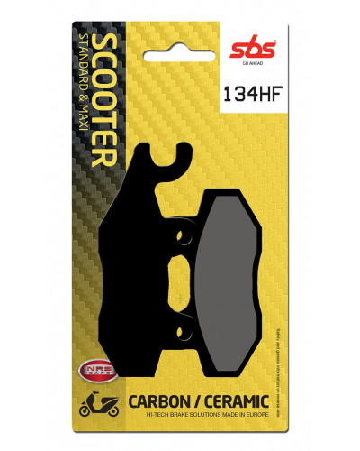 Plaquettes Freins SBS PLAQUETTES SBS 134 HF (638HF)