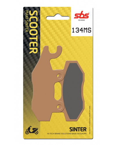 Plaquettes Freins SBS PLAQUETTES SBS 134MS (638)