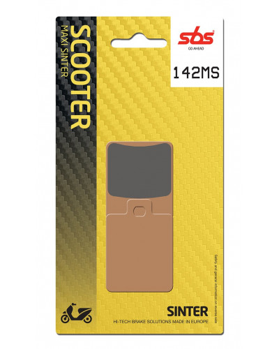 Plaquettes Freins SBS PLAQUETTES SBS 142MS (724)