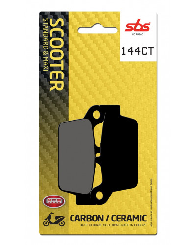 Plaquettes Freins SBS PLAQUETTES SBS 144CT