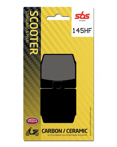 Plaquettes Freins SBS PLAQUETTES SBS 145 (731HF)
