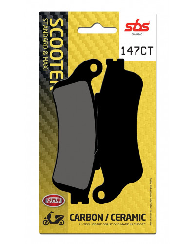 Plaquettes Freins SBS PLAQUETTES SBS 147CT (722)