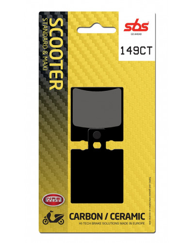 Plaquettes Freins SBS PLAQUETTES SBS 149CT