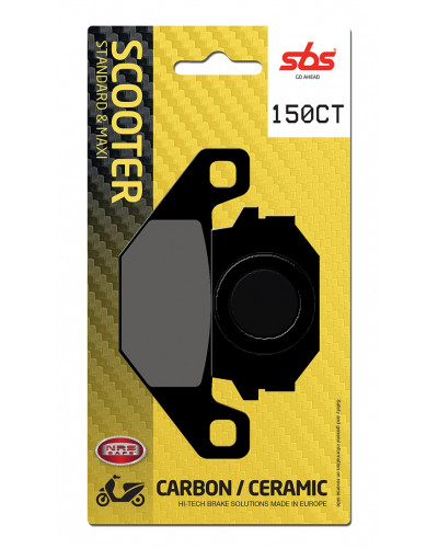 Plaquettes Freins SBS PLAQUETTES SBS 150CT (745HF)