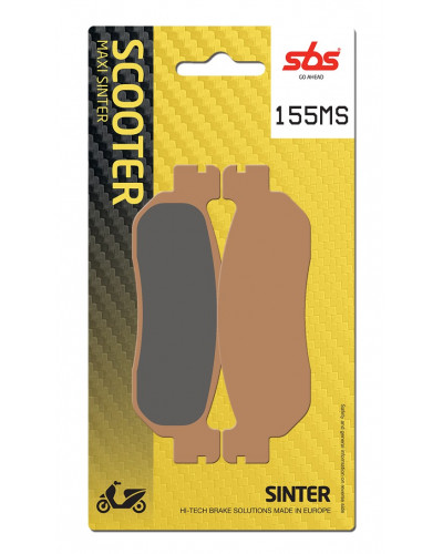 Plaquettes Freins SBS PLAQUETTES SBS 155MS (728)