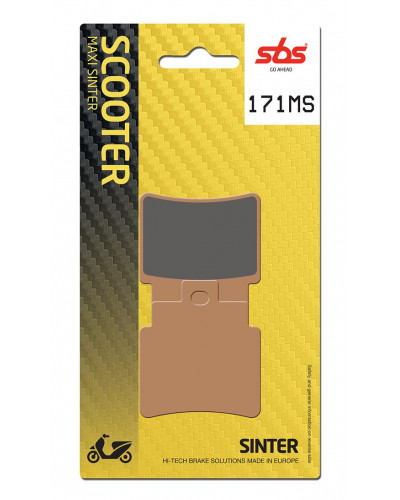 Plaquettes Freins SBS PLAQUETTES SBS 171MS (775)