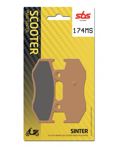 Plaquettes Freins SBS PLAQUETTES SBS 174MS (781)