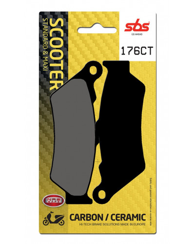 Plaquettes Freins SBS PLAQUETTES SBS 176CT