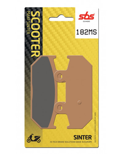 Plaquettes Freins SBS PLAQUETTES SBS 182MS (804)