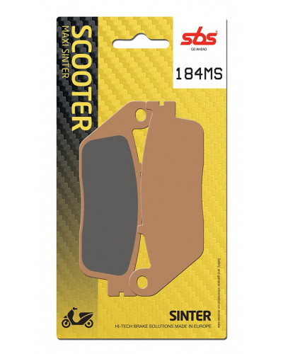 Plaquettes Freins SBS PLAQUETTES SBS 184MS (811)
