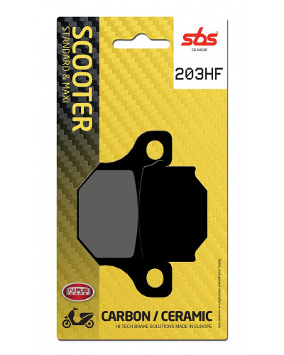 Plaquettes Freins SBS PLAQUETTES SBS 203HF
