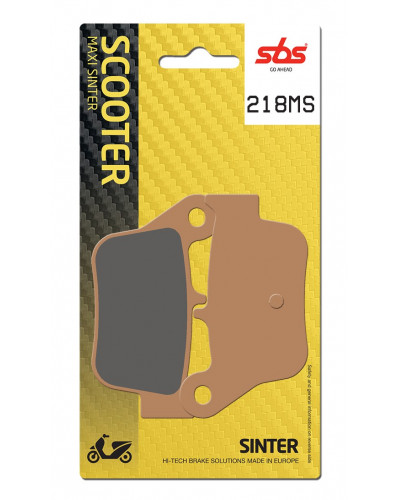 Plaquettes Freins SBS PLAQUETTES SBS 218MS