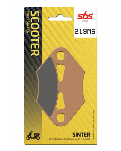 Plaquettes Freins SBS PLAQUETTES SBS 219MS