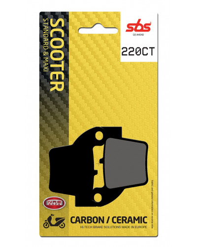 Plaquettes Freins SBS PLAQUETTES SBS 220CT