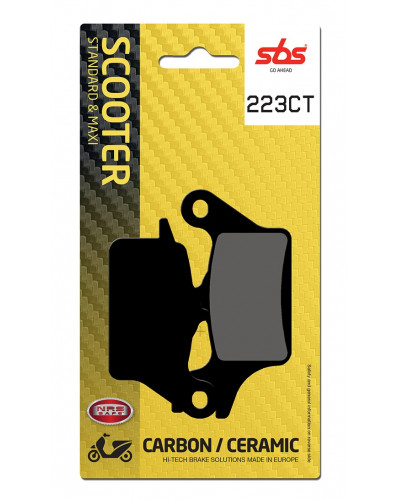 Plaquettes Freins SBS PLAQUETTES SBS 223CT