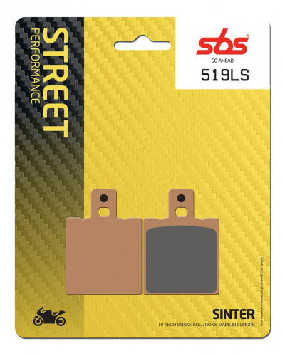 Plaquettes Freins SBS PLAQUETTES SBS 519 (LS)