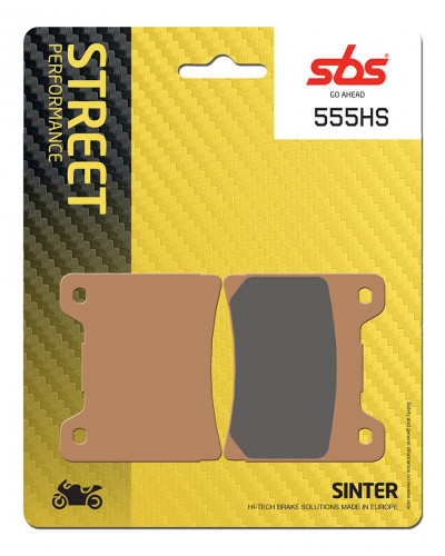 Plaquettes Freins SBS PLAQUETTES SBS 555 (HS)