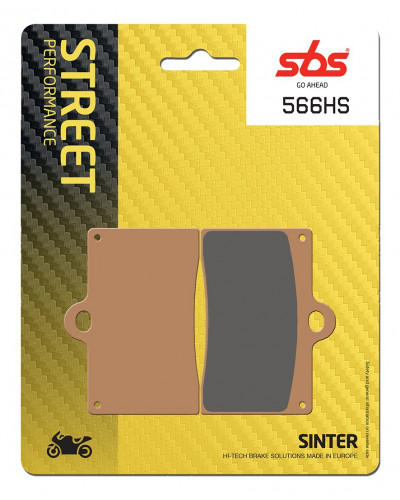 Plaquettes Freins SBS PLAQUETTES SBS 566(HS)