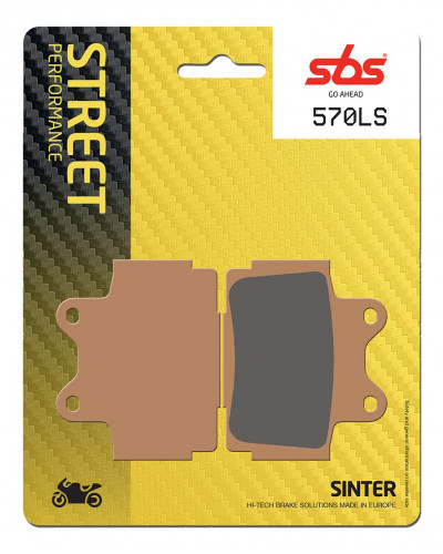 Plaquettes Freins SBS PLAQUETTES SBS 570 (LS)