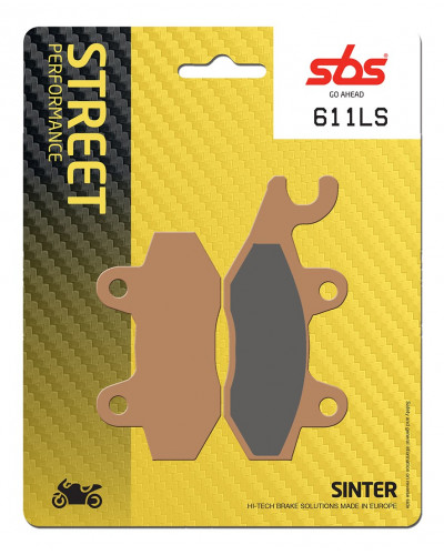 Plaquettes Freins SBS PLAQUETTES SBS 611(LS)