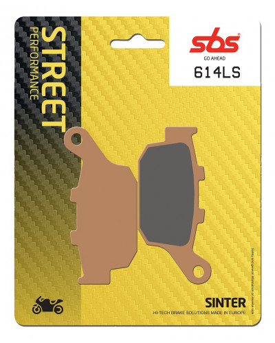 Plaquettes Freins SBS PLAQUETTES SBS 614 (LS)