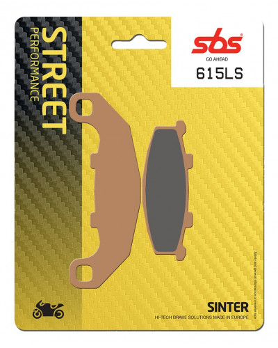 Plaquettes Freins SBS PLAQUETTES SBS 615 (LS)