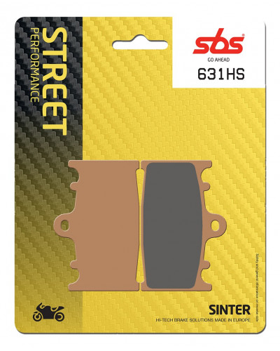 Plaquettes Freins SBS PLAQUETTES SBS 631 (HS)