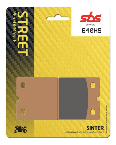 Plaquettes Freins SBS PLAQUETTES SBS 640 (HS)