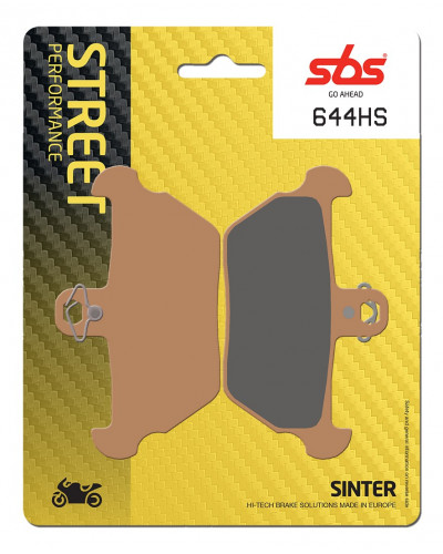 Plaquettes Freins SBS PLAQUETTES SBS 644 (HS)