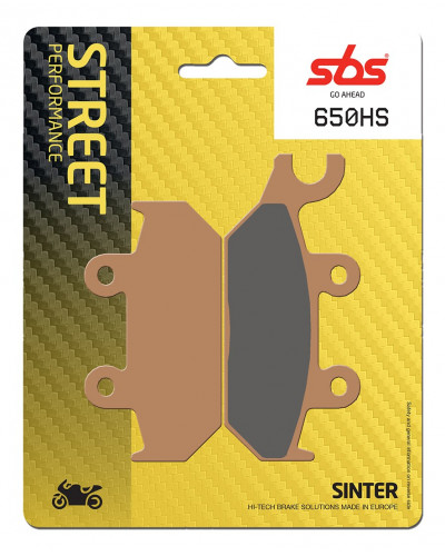 Plaquettes Freins SBS PLAQUETTES SBS 650 (HS)