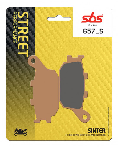 Plaquettes Freins SBS PLAQUETTES SBS 657 (LS)