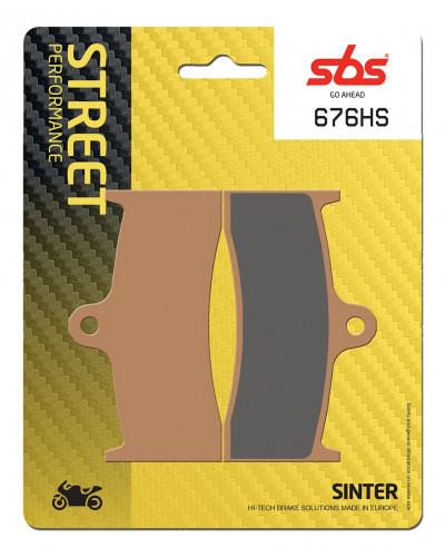 Plaquettes Freins SBS PLAQUETTES SBS 676 (HS)