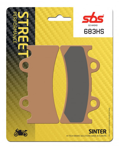 Plaquettes Freins SBS PLAQUETTES SBS 683 (HS)