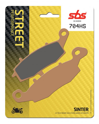 Plaquettes Freins SBS PLAQUETTES SBS 704 (HS)
