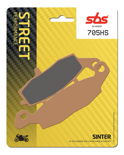 Plaquettes Freins SBS PLAQUETTES SBS 705 (HS)
