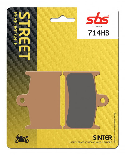 Plaquettes Freins SBS PLAQUETTES SBS 714 (HS)