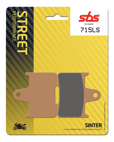 Plaquettes Freins SBS PLAQUETTES SBS 715 (LS)