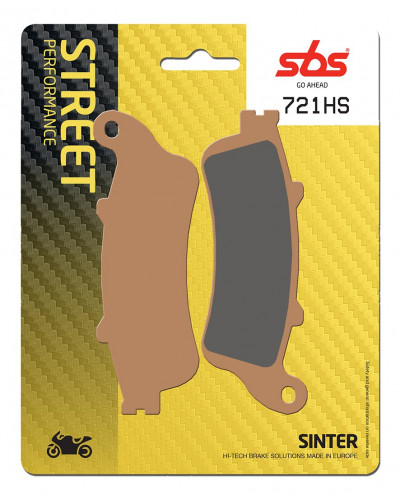Plaquettes Freins SBS PLAQUETTES SBS 721 (HS)