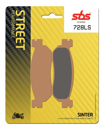 Plaquettes Freins SBS PLAQUETTES SBS 728 (LS)