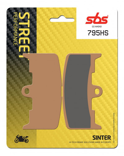 Plaquettes Freins SBS PLAQUETTES SBS 795 (HS)