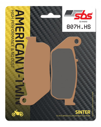 Plaquettes Freins SBS PLAQUETTES SBS 807H-(HS)