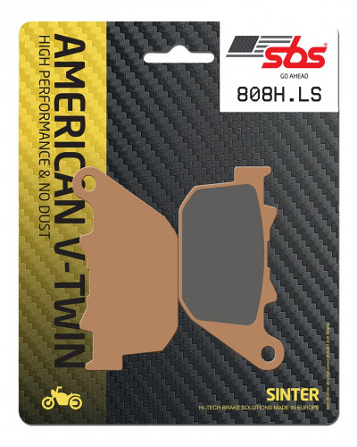 Plaquettes Freins SBS PLAQUETTES SBS 808 H-(LS)