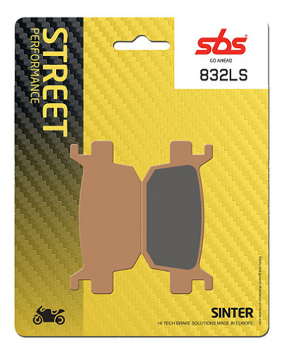 Plaquettes Freins SBS PLAQUETTES SBS 832 (LS)