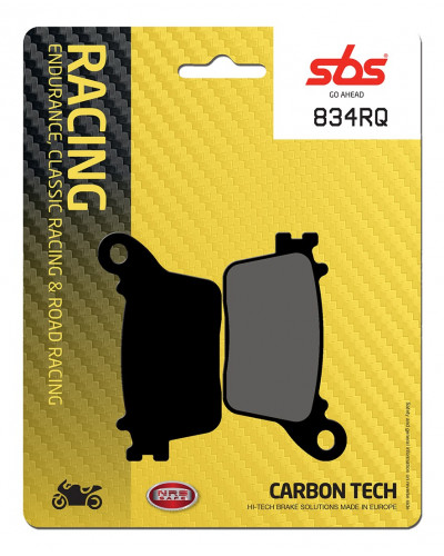 Plaquettes Freins SBS PLAQUETTES SBS 834 RQ